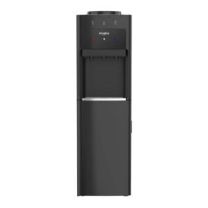 Dispensador de agua con mini refrigerador inferior