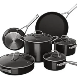 Juego De Ollas De Cocina Neverstick Essential De 10 Piezas